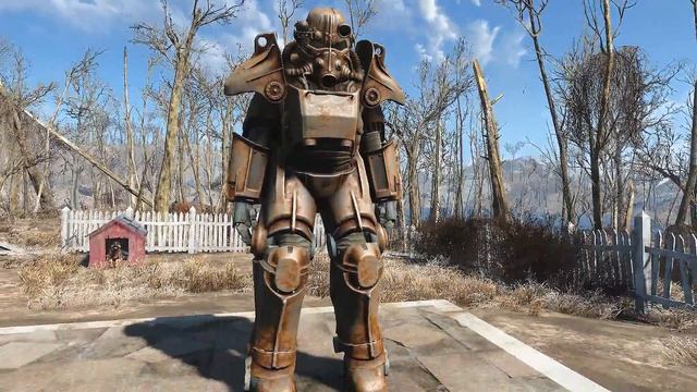 Fallout 3 vs. Fallout 4 - Power Armor Comparison смотреть онлайн