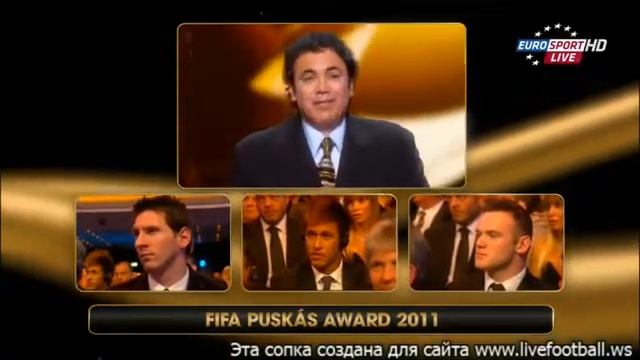 Лучший гол 2011 - Неймар - The FIFA Puskas Award 2011 - Neymar.mp4 смотреть онлайн