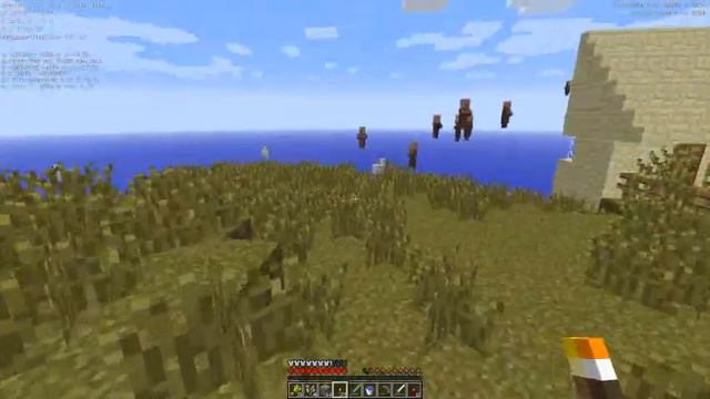 Играем в Minecraft. сервер Serg'a. Саванна. смотреть онлайн