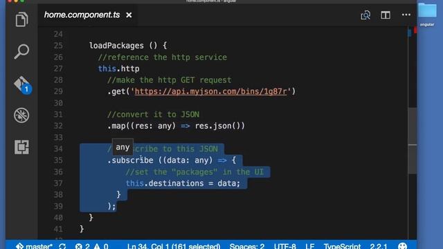 Angular - How to make an HTTP GET request смотреть онлайн