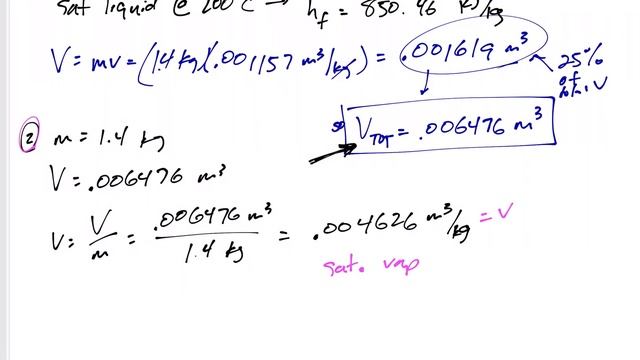 Thermodynamics - 3-5 Pure Substances Property Tables - Changing States Example 2