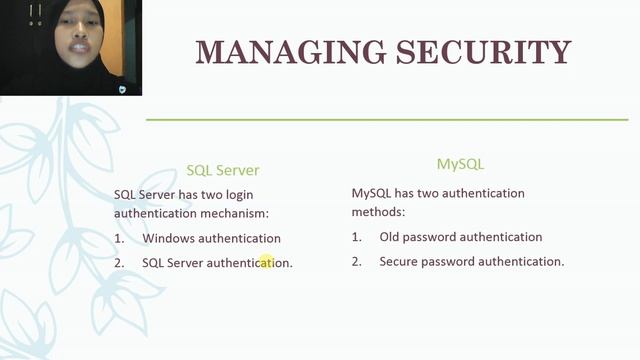 Comparison SQL Server and MySQL смотреть онлайн