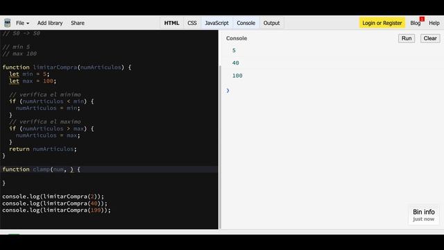 Utilidades JS : Clamp смотреть онлайн