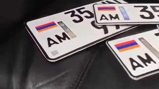 Пример изготовленных дубликатов Армянских гос номеров от компании gosnomer-spb.ru смотреть онлайн