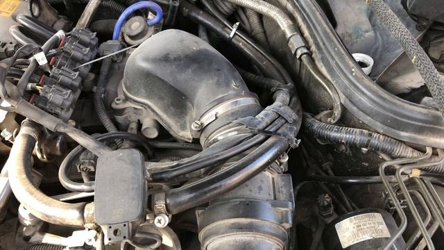 Mercedes-Benz W203 M111 Kompressor. Промывка форсунок