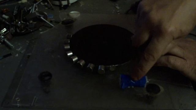 Упрощенный магнитный двигатель