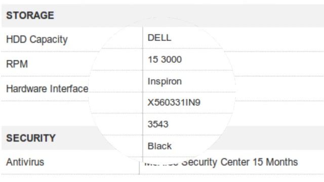 Dell Inspiron 3543 Notebook Specification [INDIA] смотреть онлайн