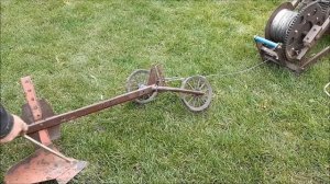 Електролебедка и плуг для вспашки своими руками