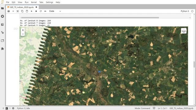 How to generate a spectral index time series using Google Earth Engine and Python смотреть онлайн