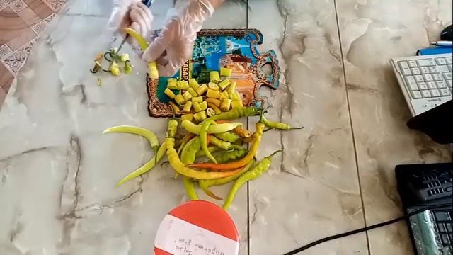 Замораживаю Острый Перец "БАРАННИЙ РОГ" на ЗИМУ. 5 августа 2020г. смотреть онлайн