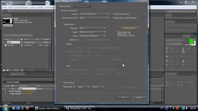 How to encode in after effects with xvid codec(FAST AND HIGH QUALITY) смотреть онлайн