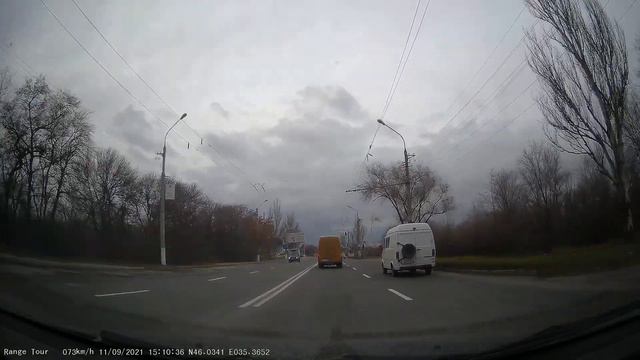 Луганск, ул. Линева от кв. Гаевого до Екатериновки. 2021/11/09 смотреть онлайн
