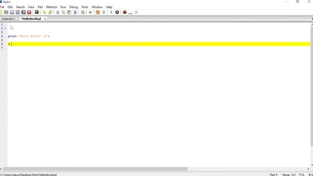 Perl - Tutorial_01 смотреть онлайн