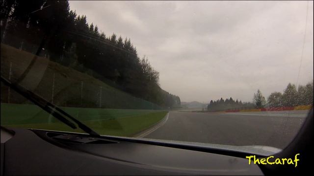 RIDE in Audi R8 GT Spyder on WET race track! смотреть онлайн