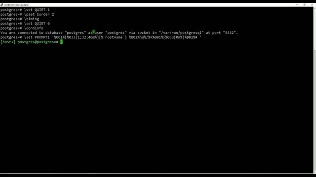 Upgrade Your PostgreSQL Prompt: Learn How to Customize and Add Color to Your psql Prompt смотреть онлайн
