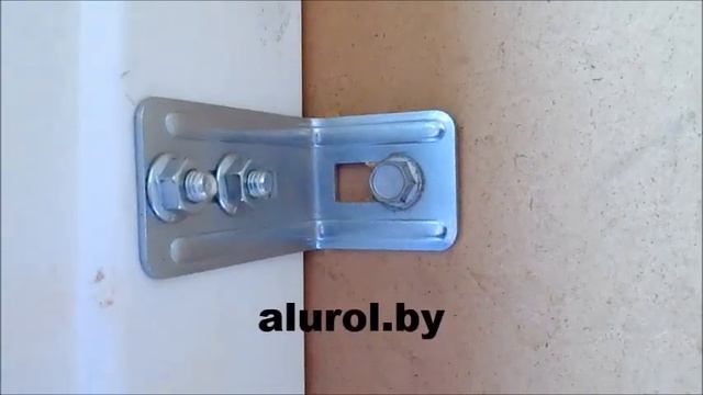 Монтаж ворот секционных Алютех смотреть онлайн