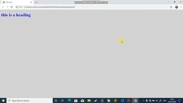Html Course 2: Styling Elements смотреть онлайн