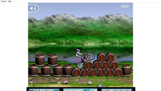 Macromedia Flash Player Bike Mania смотреть онлайн