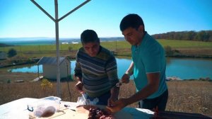 ЦЕЛЫЙ БАРАН приготовленный В ЯМЕ #мясо #барана #рецепт