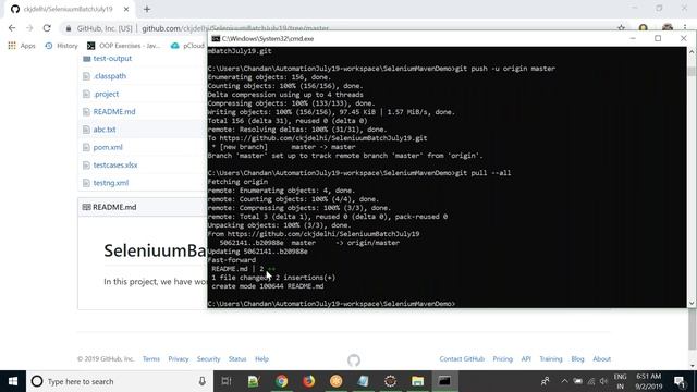 Selenium Framework With Git and Github смотреть онлайн