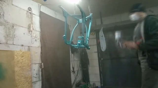 Покраска ижа в гаражных условиях