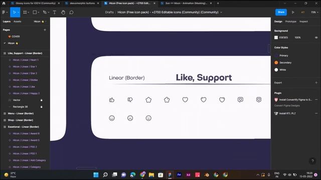 Designing Neumorphic Buttons with Figma in 9 Minutes смотреть онлайн