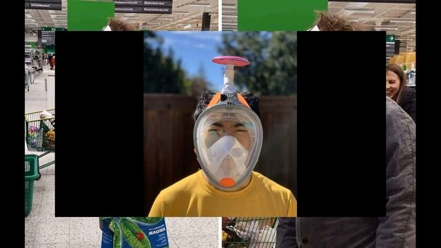 Юмор, приколы,Веселые защитные маски. смотреть онлайн