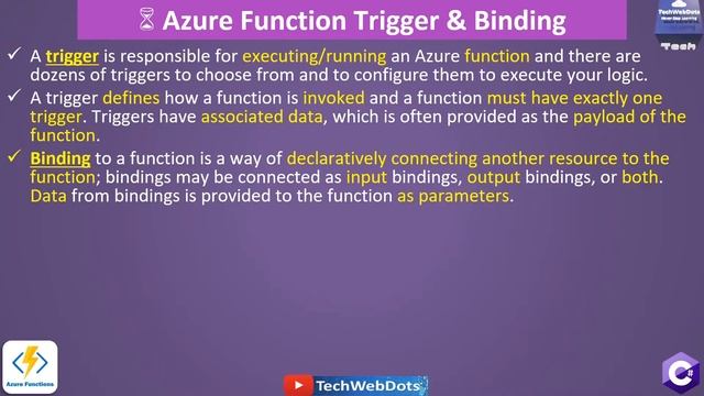 Azure Functions | Triggers and Bindings | Common Scenarios | Advantages | for Beginners смотреть онлайн