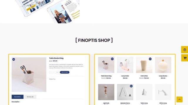 Finoptis - Multipurpose Business WordPress Theme смотреть онлайн