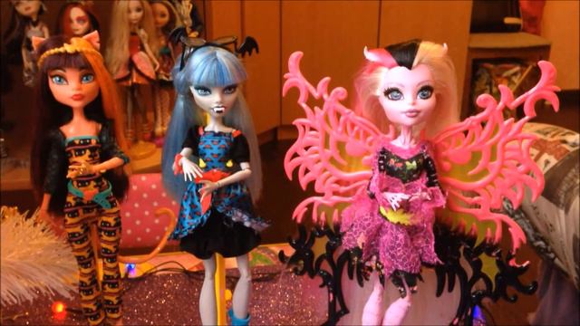 Обзор на мою коллекцию кукол Monster High смотреть онлайн