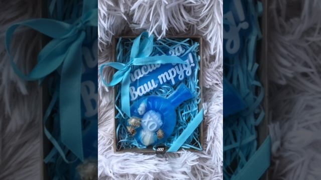 Подарочный набор мужской.                 Мыло ручной работы