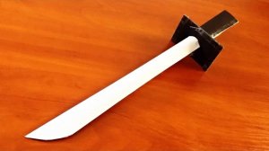 Как сделать КАТАНУ из БУМАГИ - САМУРАЙСКИЙ МЕЧ ИЗ БУМАГИ