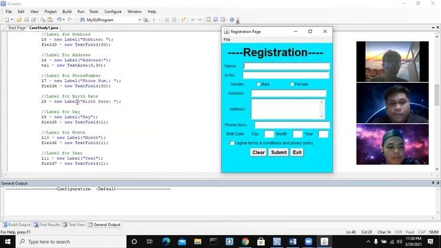 Coding Register page using Java AWT || Java AWT смотреть онлайн