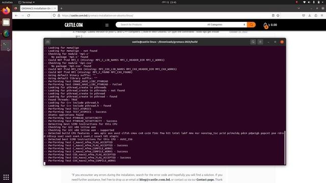 GROMACS Installation on Ubuntu Linux : A Step-by-Step Guide of 2023 смотреть онлайн