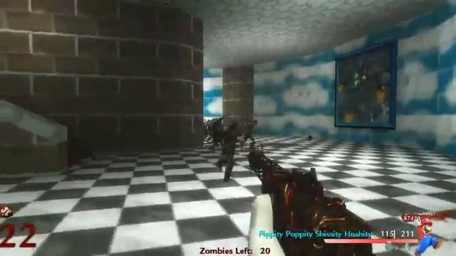 Super Mario 64 Custom Zombies - Call of Duty: World at War (Part 7) смотреть онлайн