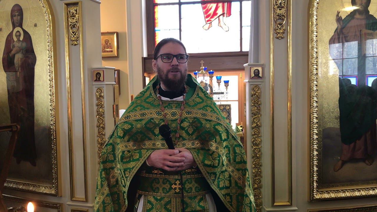 Проповедь священника Алексея Туголукова на праздник Входа Господня в Иерусалим. смотреть онлайн