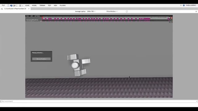 ROBLOX Wall Run Animation смотреть онлайн