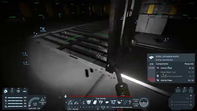 Space Engineers, pt 85, the MotherShip is begining to look more like a space ship... смотреть онлайн