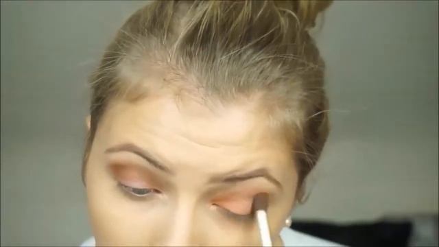 ❀♡Макияж в оранжево-коричневых тонах❀♡ смотреть онлайн