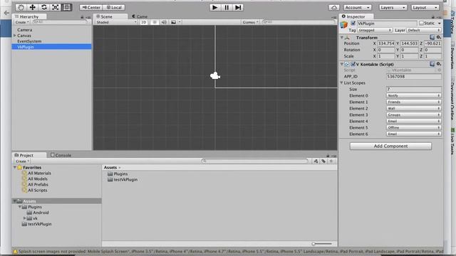 Unity SDK VK Plugin смотреть онлайн