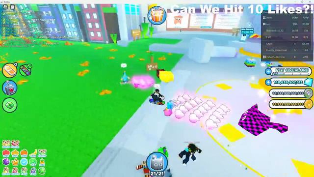 Getting The HUGE ERROR CAT!! Pet Simulator X смотреть онлайн