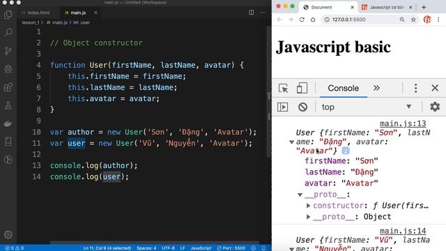 Object constructor смотреть онлайн