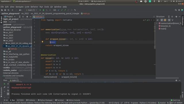Pascal hasst diesen Trick! - dynamical programming in Python смотреть онлайн