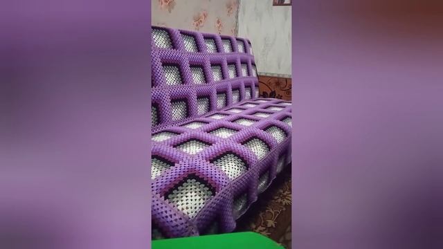 Плед 3D,  N2. Мой второй плед 3D.