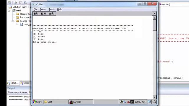 UART interface - ColibriT20 смотреть онлайн