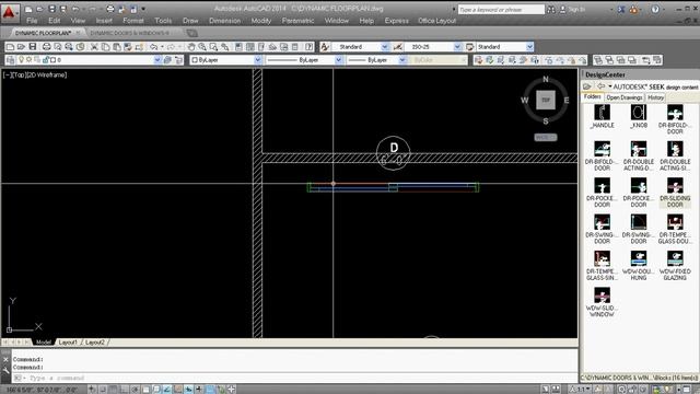 Dynamic Blocks : Dynamic Doors & Windows (R) for AutoCAD - AFV Software смотреть онлайн