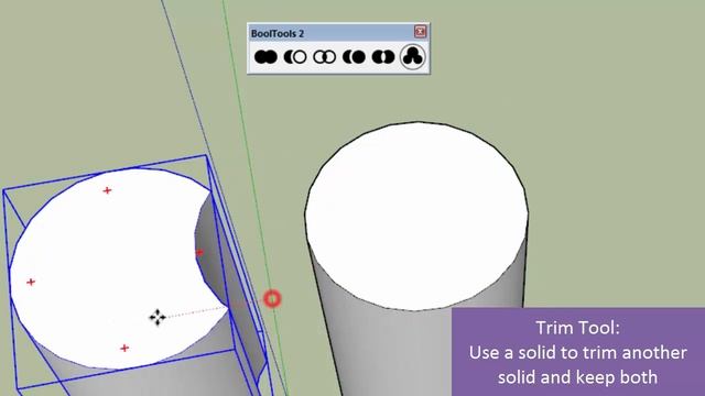 Basic Features - BoolTools 2 for SketchUp смотреть онлайн