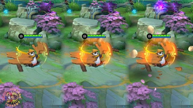 Akai Kung Fu Panda Collaboration Skin in Different Graphics | MLBB Comparison смотреть онлайн