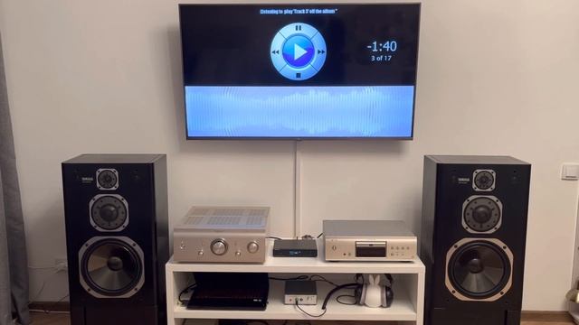 Denon PMA SA-1 Topping D-90 (AK-4499) Yamaha NS-1000x