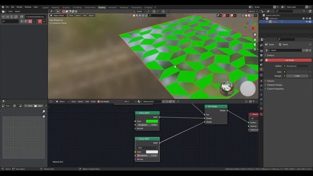 How to Mix Shaders and Textures in Blender 2.93 | Beginner Tutorial! смотреть онлайн